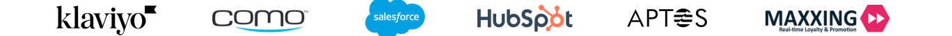 CRM and loyalty integrations
